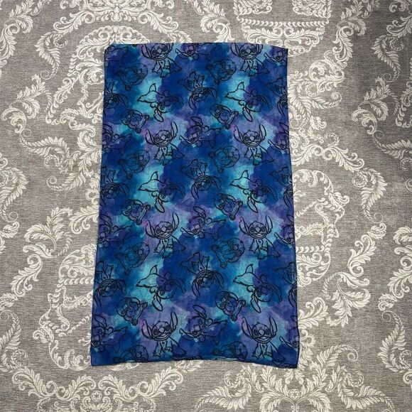 Loungefly Disney Lilo & Stitch Infinity Scarf Unisex Blue - Picture 2 of 6